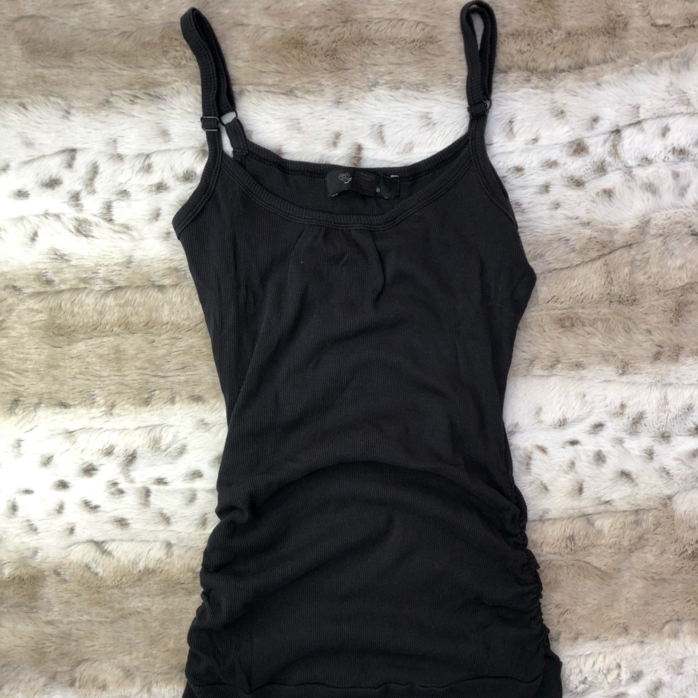 Anisette Women Black Adjustable Top Medium